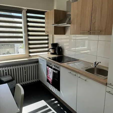 Domum 5 Moderne Ferien- Monteurapartments Inkl Wlan Und Waschmaschine In Apartment Muelheim an der Ruhr